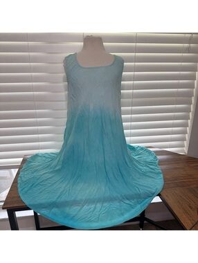 Cal Style Women's Ombre Sleeveless Dress Size 2XL